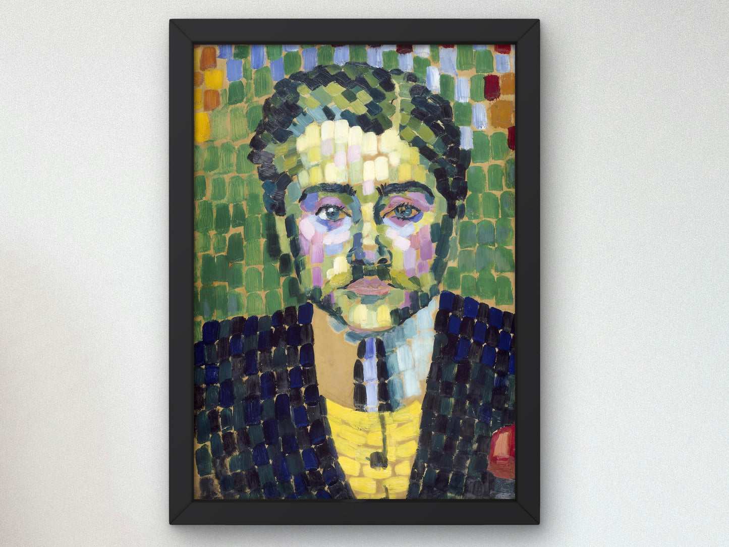 Jean Metzinger by Robert Delaunay 1906, Museum Quality Print, Modern art, home Deco Wall art Poster Housewarming art Gift