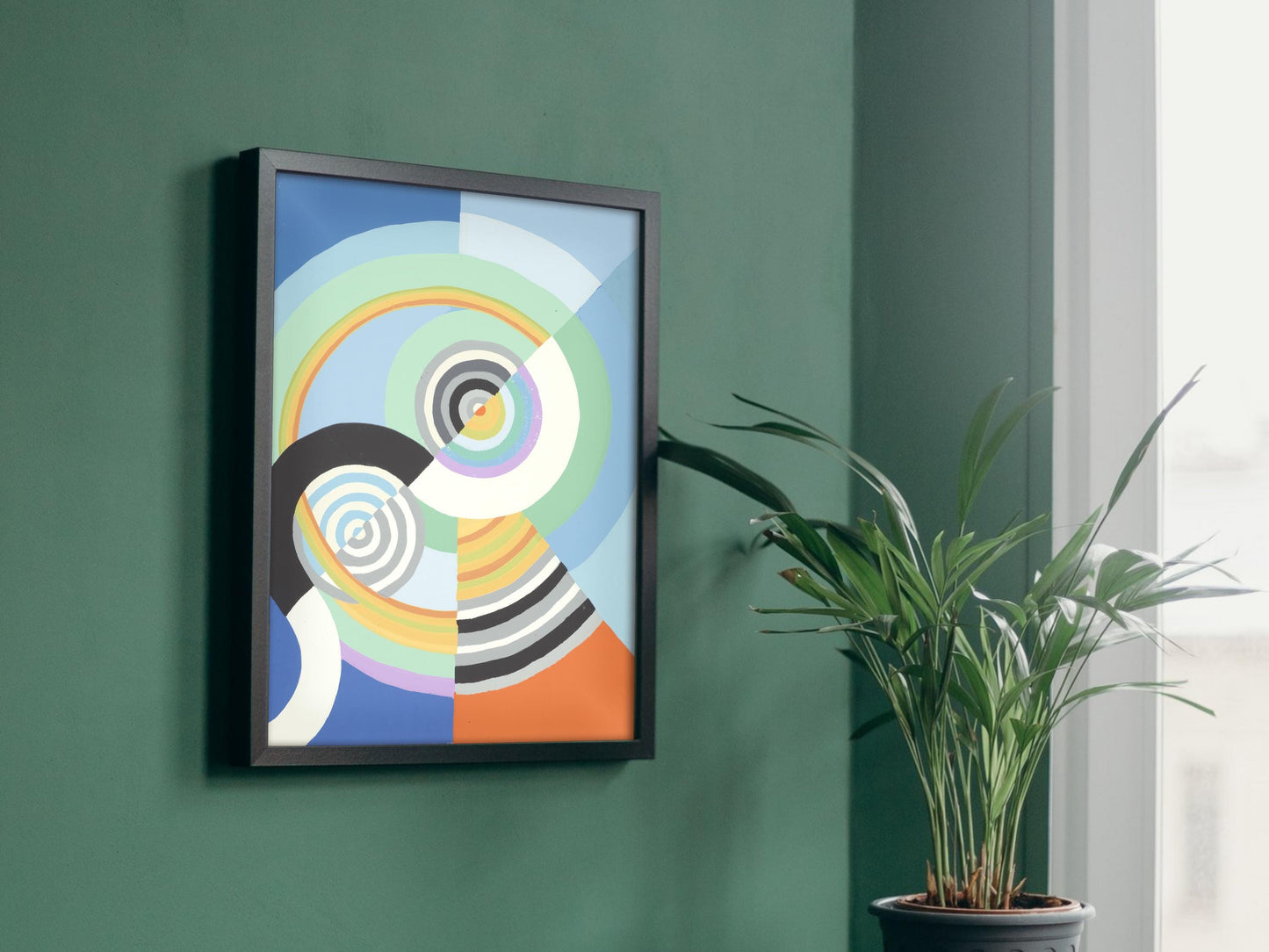 Rythme III by Robert Delaunay 1938, Museum Quality Print, Modern art, home Deco Wall art Poster Housewarming art Gift