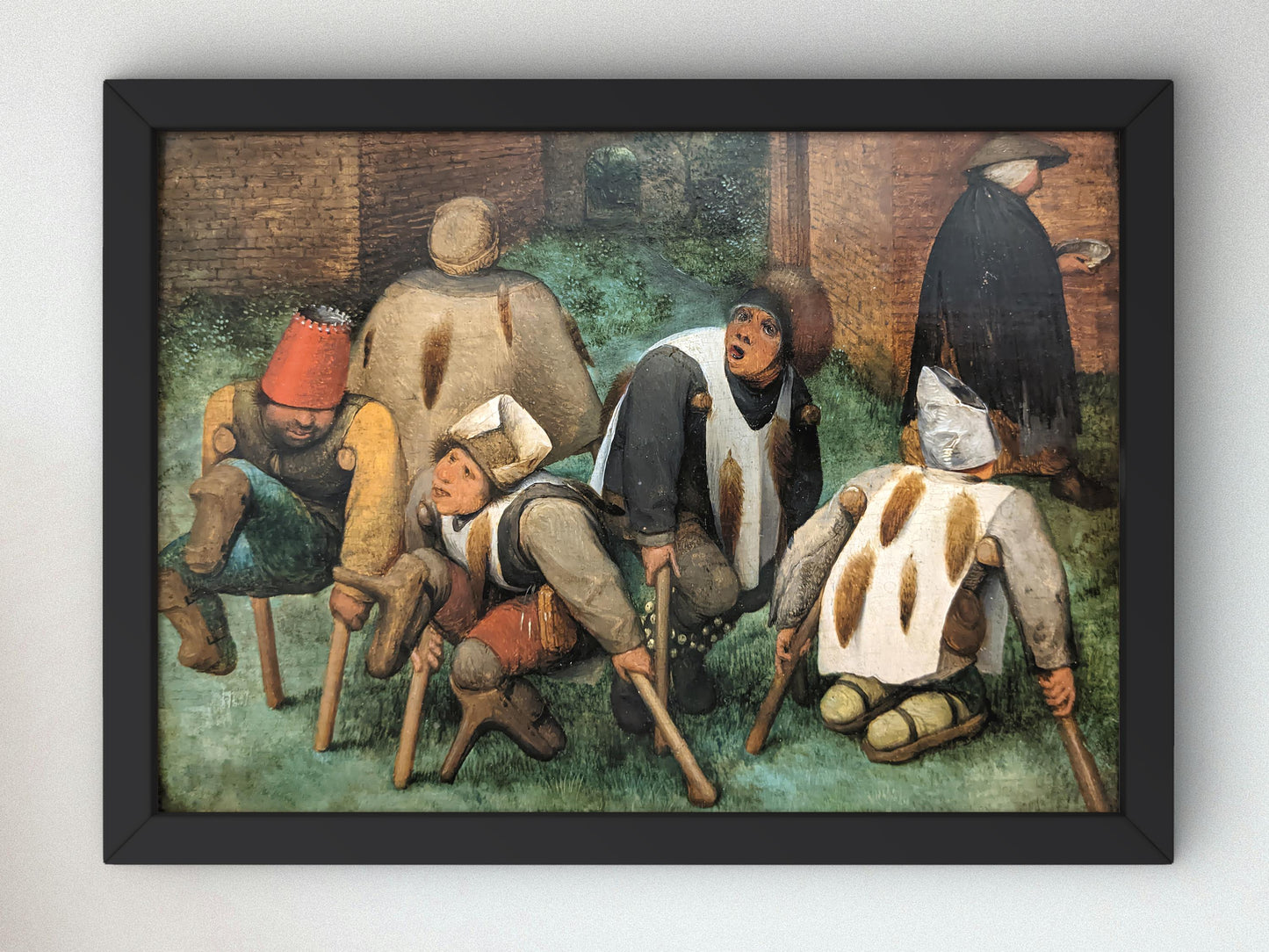 The Beggars by Pieter Bruegel the Elder 1568, Museum Quality Oil Painting, Classical Art Poster, home decor, Housewarming art Gift
