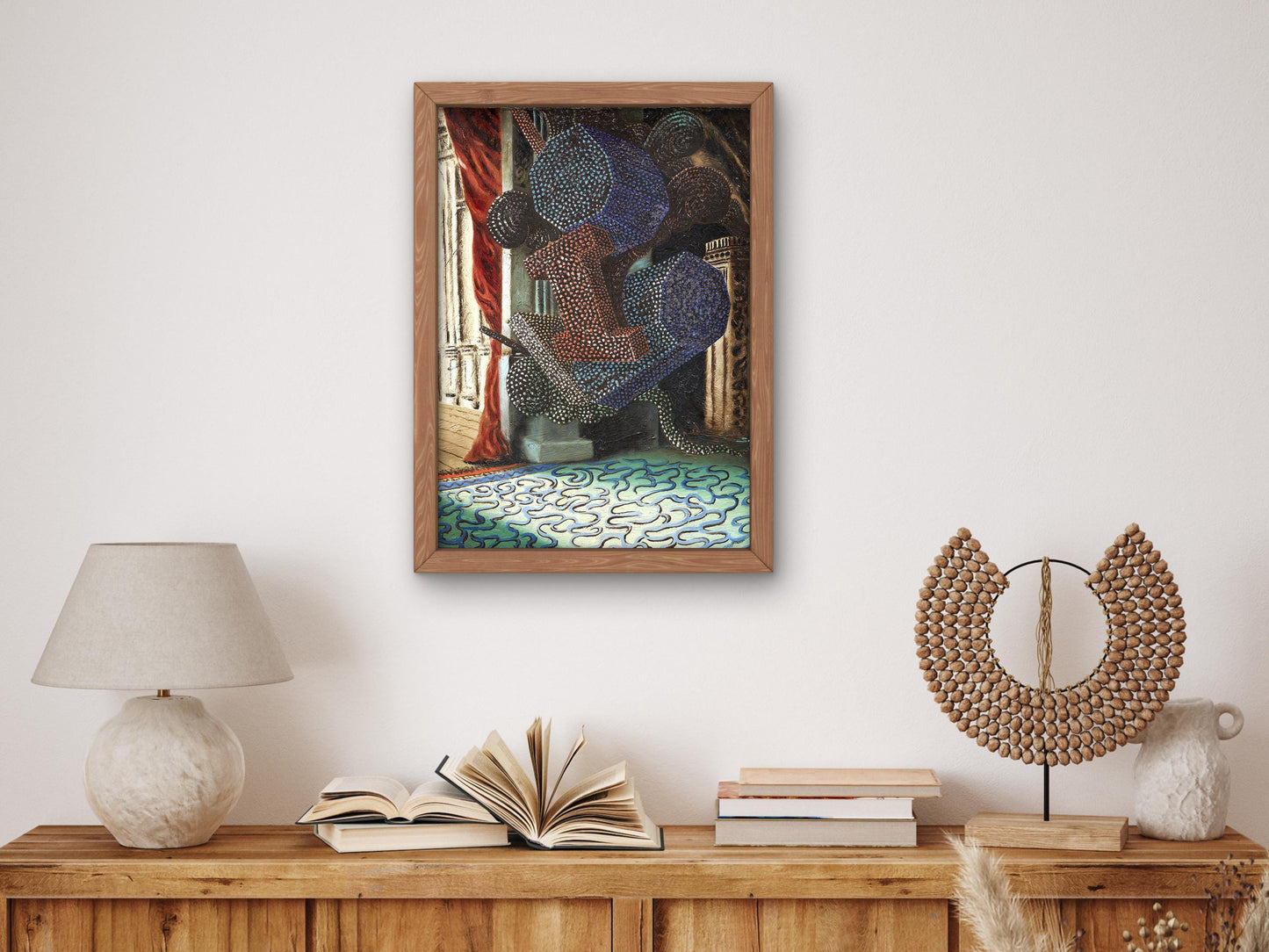 Le fantôme de l'Opéra by Alberto Savinio 1929, Museum Quality Print, Modern art, home Deco Wall art Poster Housewarming art Gift
