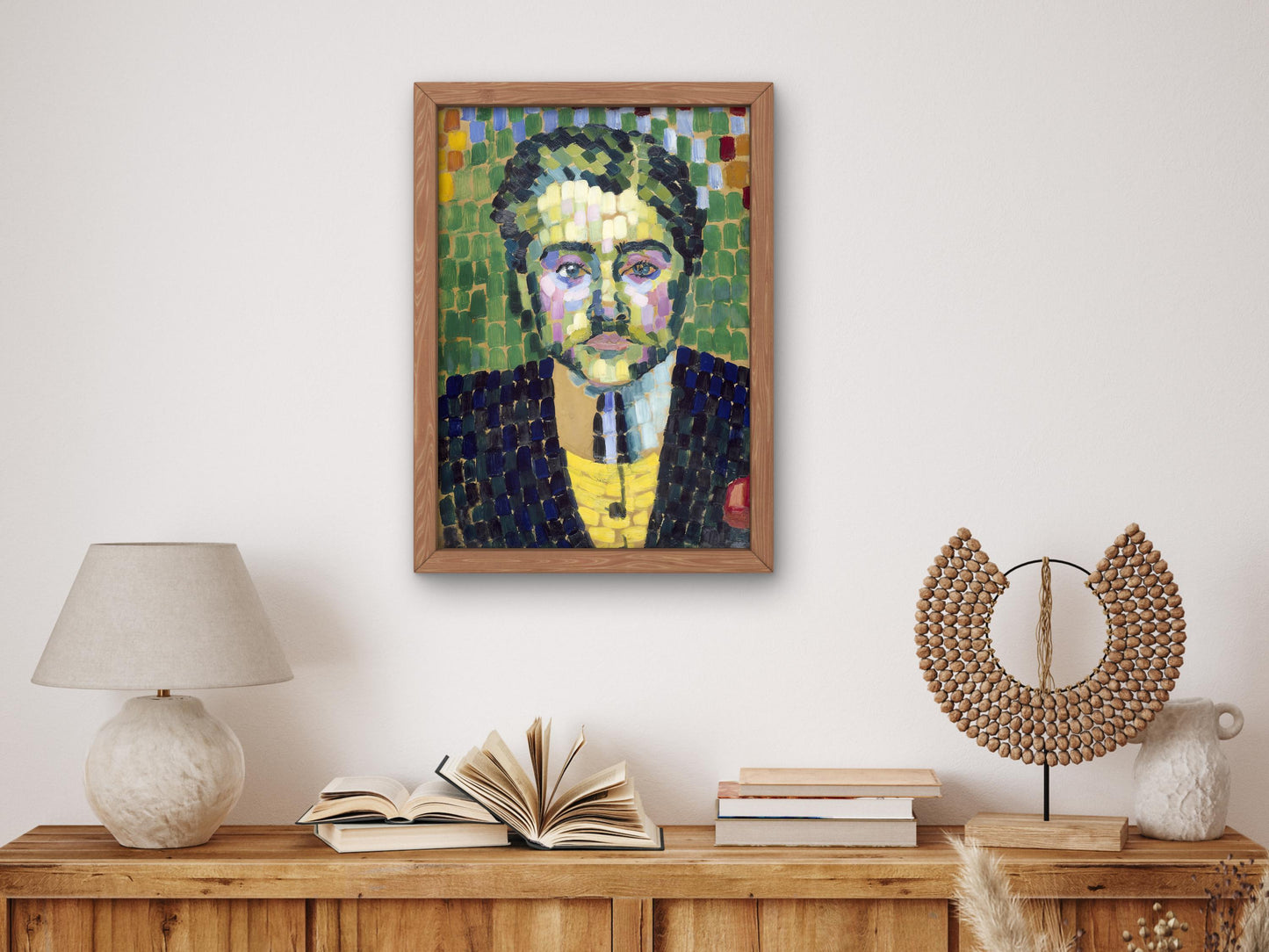 Jean Metzinger by Robert Delaunay 1906, Museum Quality Print, Modern art, home Deco Wall art Poster Housewarming art Gift