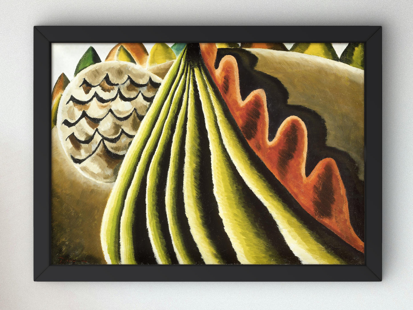 Fields from the Train by Arthur Dove 1931, Museum Quality Print, Modern art, home Deco Wall art Poster Housewarming art Gift