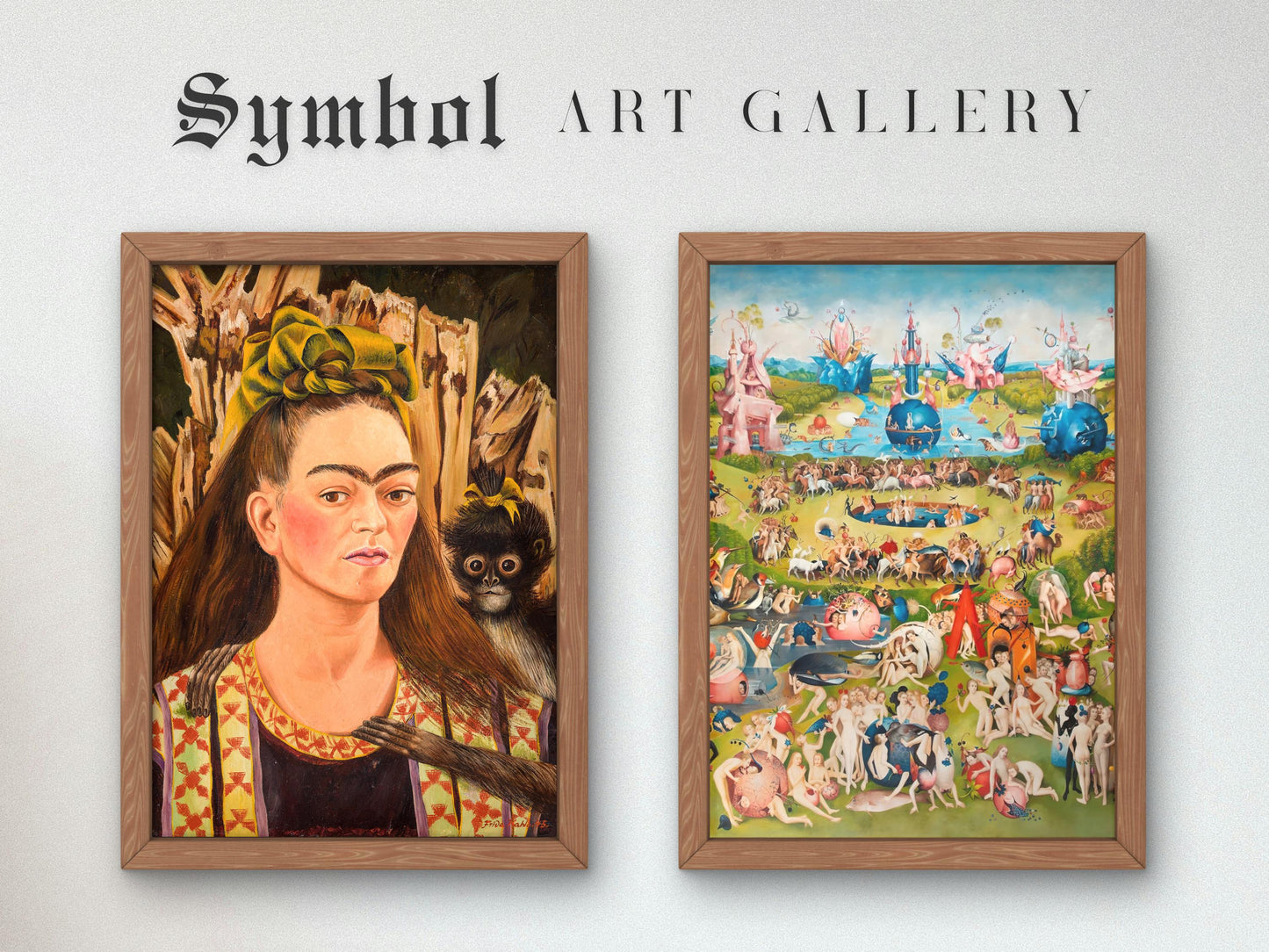 Self-Portrait with Monkey by Frida Kahlo 1945, Museum Quality Print, Modern art, home Deco Wall art Poster Housewarming art Gift