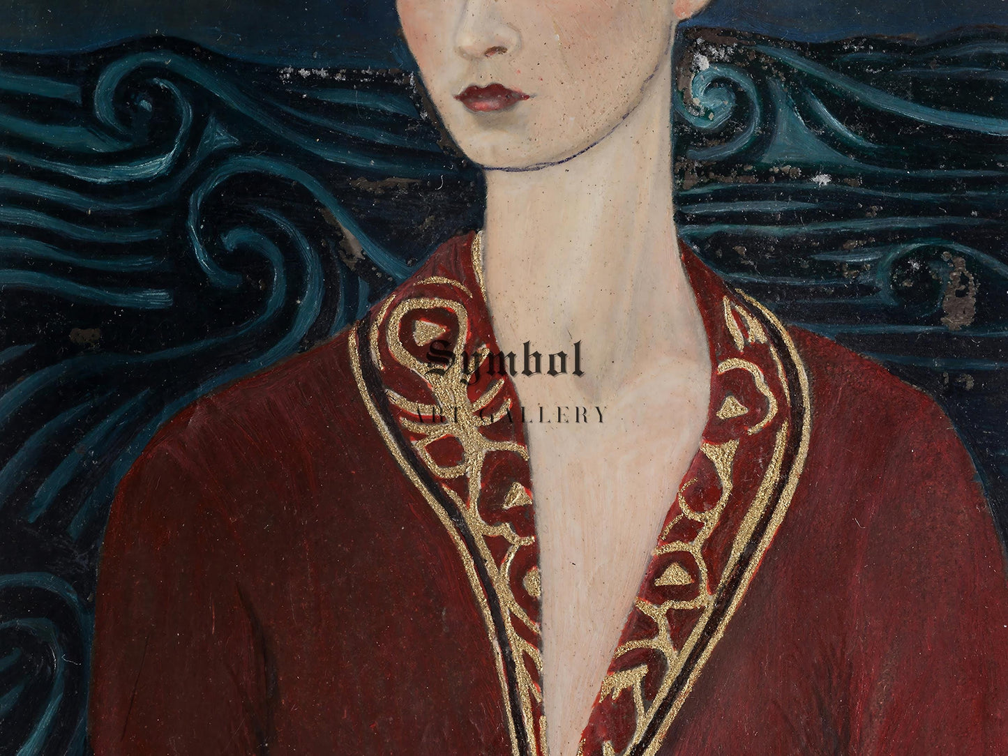 Self-Portrait in a Velvet Dress by Frida Kahlo 1926, Museum Quality Print, Modern art, home Deco Wall art Poster Housewarming art Gift