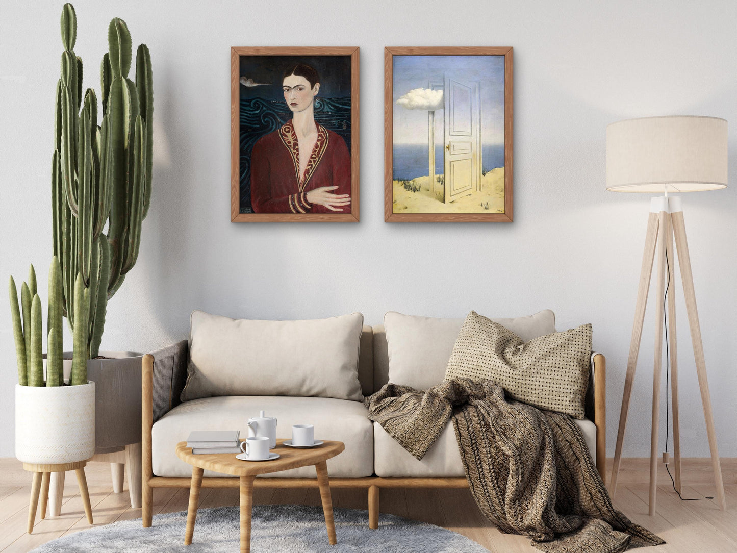 Self-Portrait in a Velvet Dress by Frida Kahlo 1926, Museum Quality Print, Modern art, home Deco Wall art Poster Housewarming art Gift