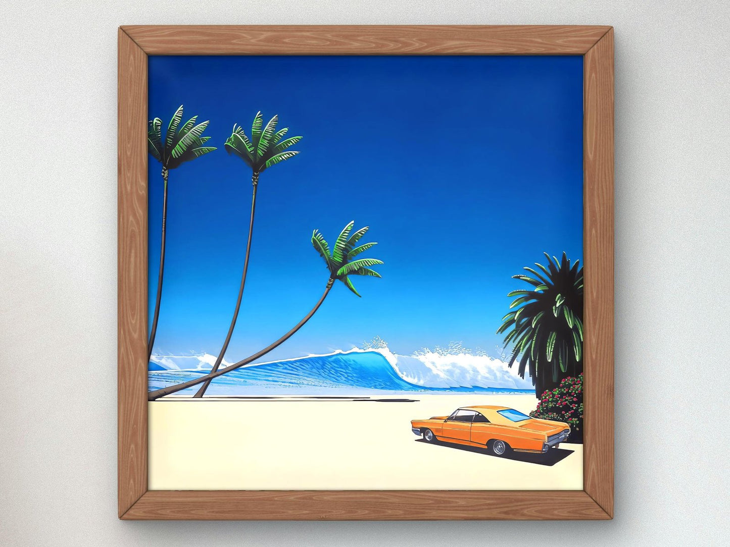 Impender Beach by Hiroshi Nagai, 1980s, Vintage Ads and Posters, fine art print