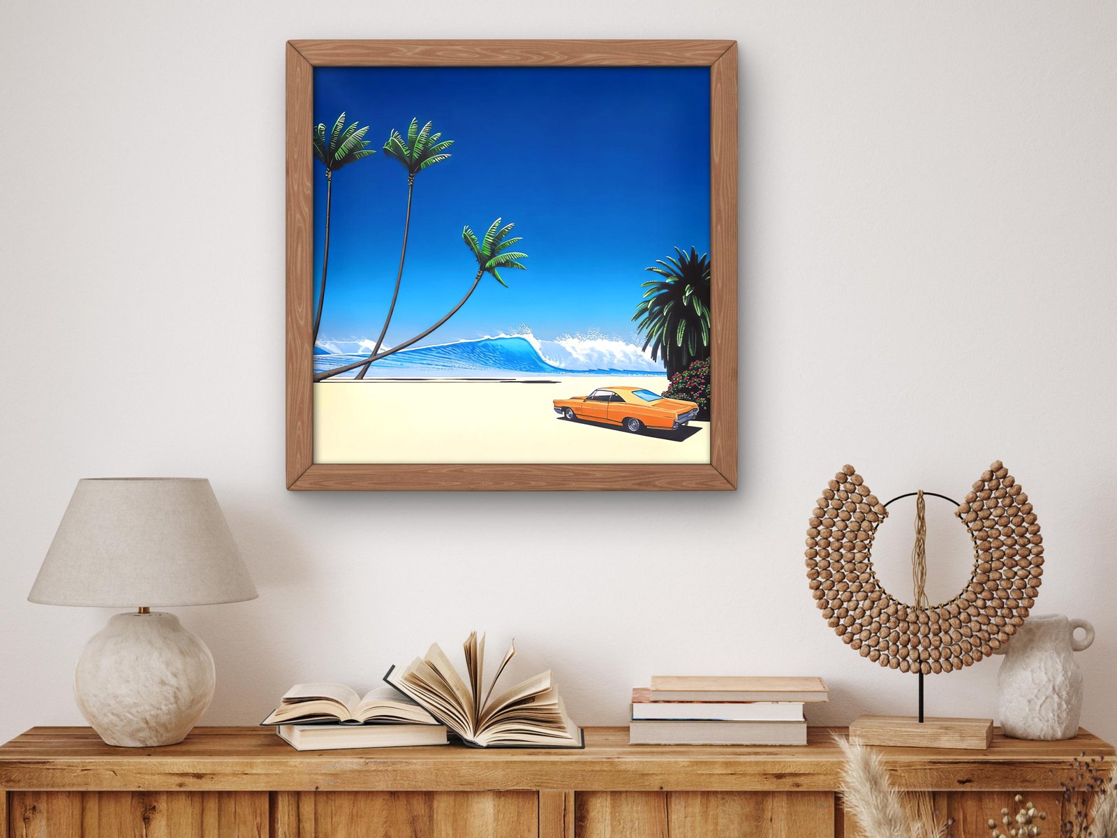 Impender Beach by Hiroshi Nagai, 1980s, Vintage Ads and Posters, fine art print