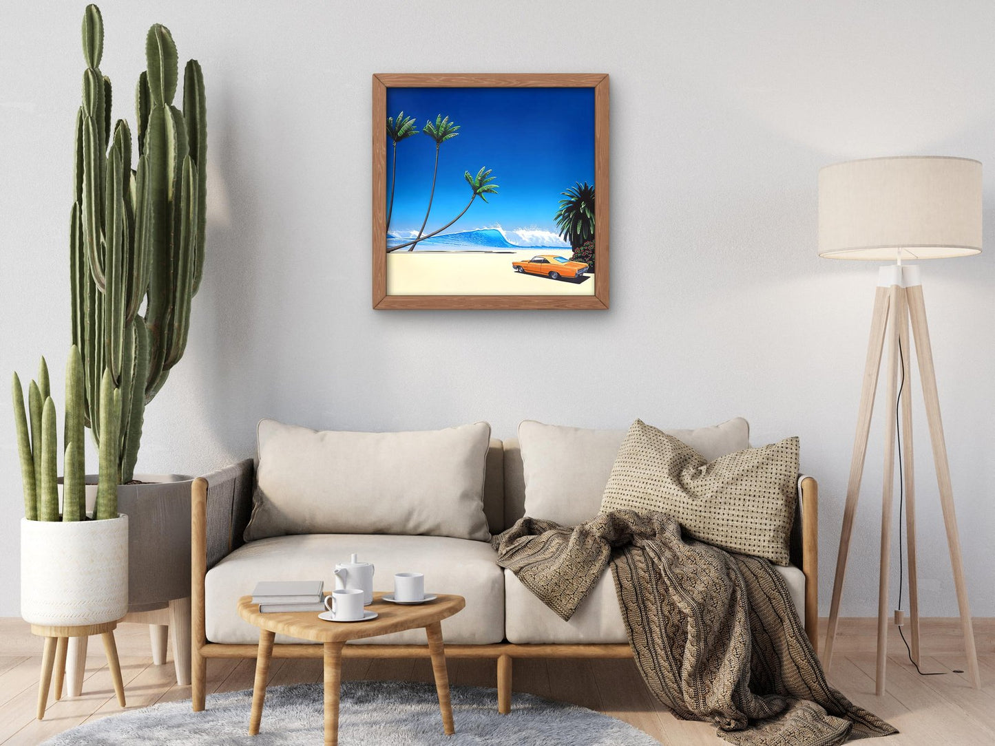 Impender Beach by Hiroshi Nagai, 1980s, Vintage Ads and Posters, fine art print