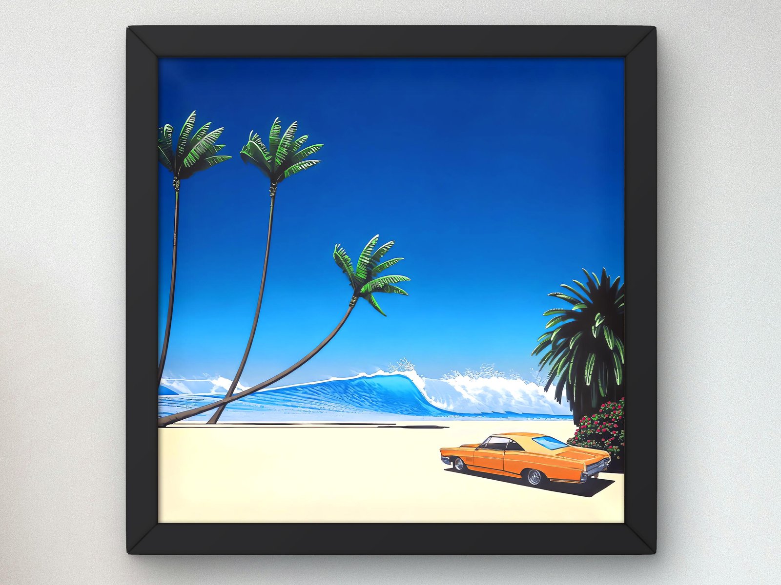 Impender Beach by Hiroshi Nagai, 1980s, Vintage Ads and Posters, fine art print