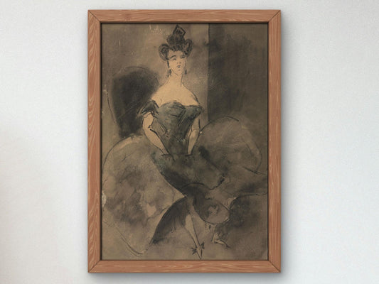 In Expectation by Constantin Guys, Orientalism and Exoticism, fine art print
