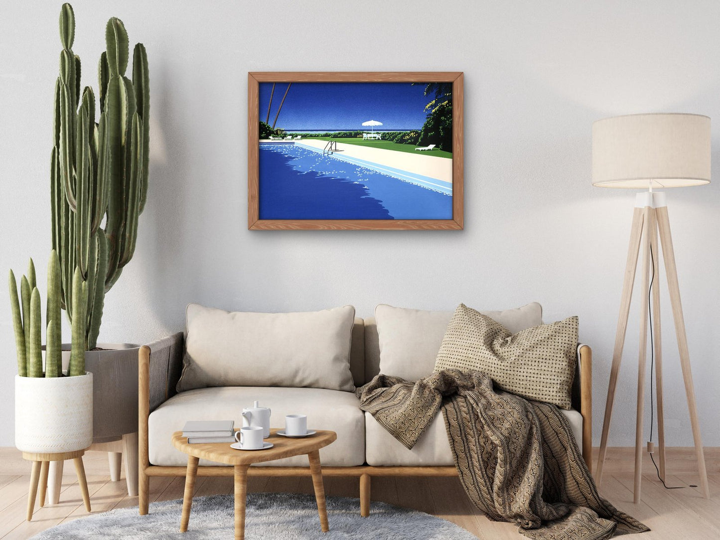 In The Beginning by Hiroshi Nagai, Surrealism and Modern Art, fine art print