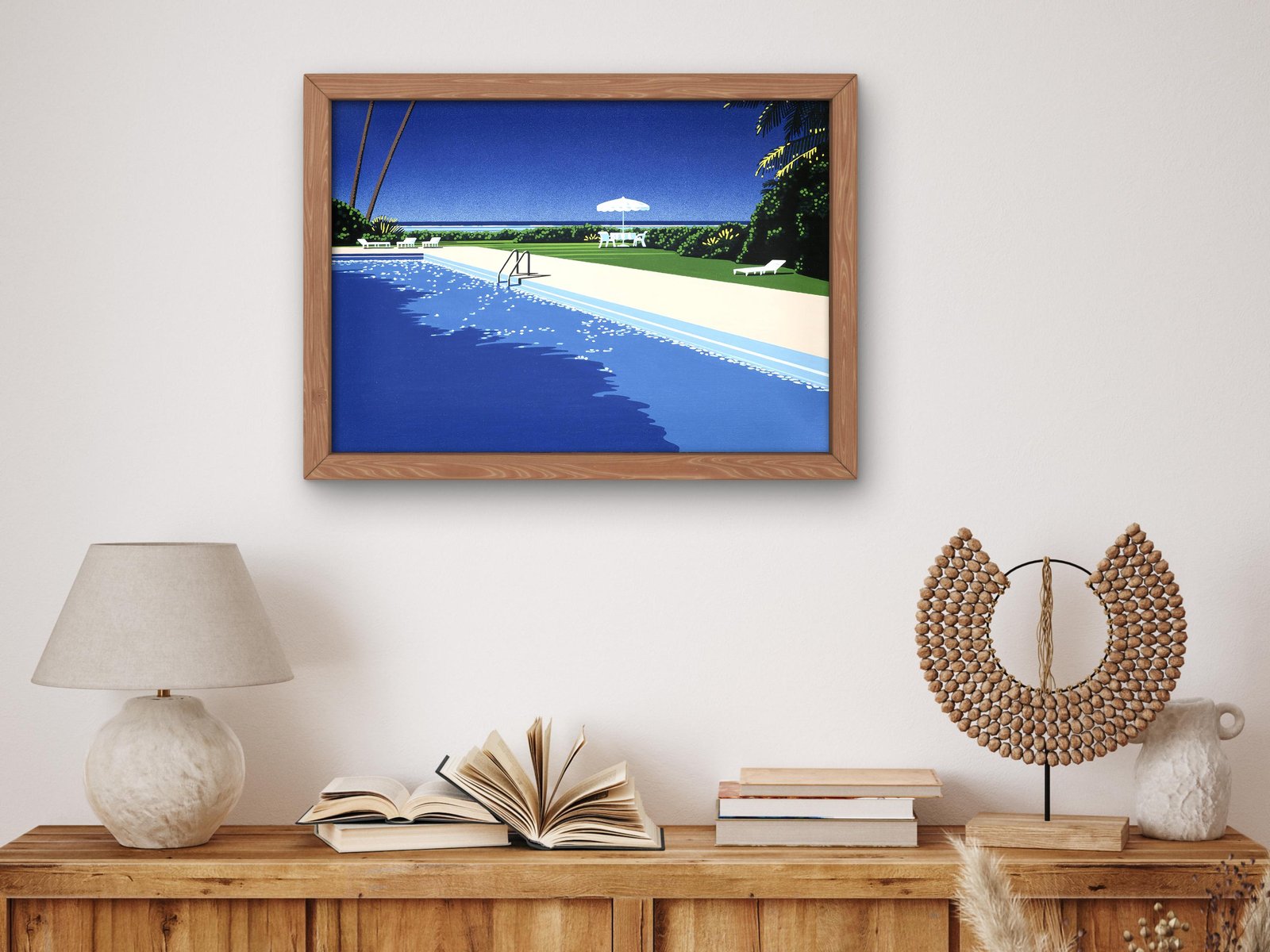 In The Beginning by Hiroshi Nagai, Surrealism and Modern Art, fine art print