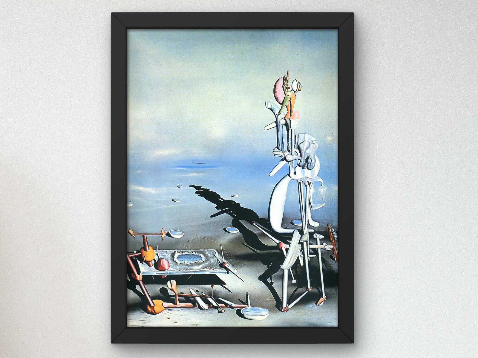 Indefined Divisibility by Yves Tanguy, 1942, Surrealism and Modern Art, fine art print