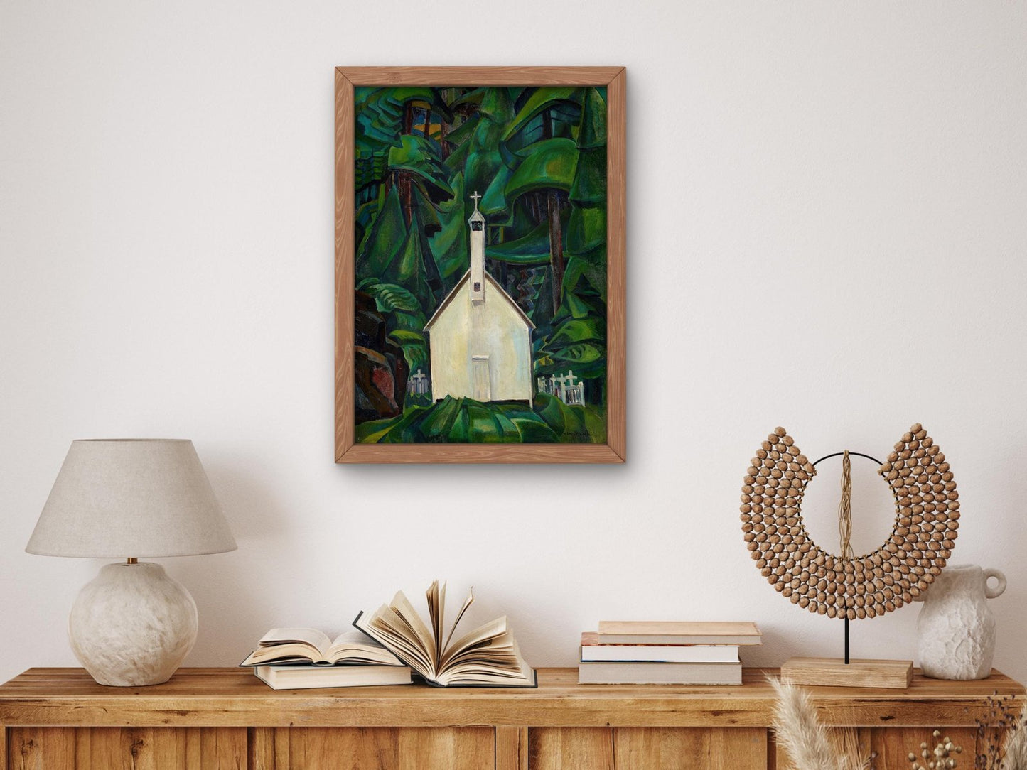 Indian Church by Emily Carr, 1929, Expressionism and Fauvism, fine art print