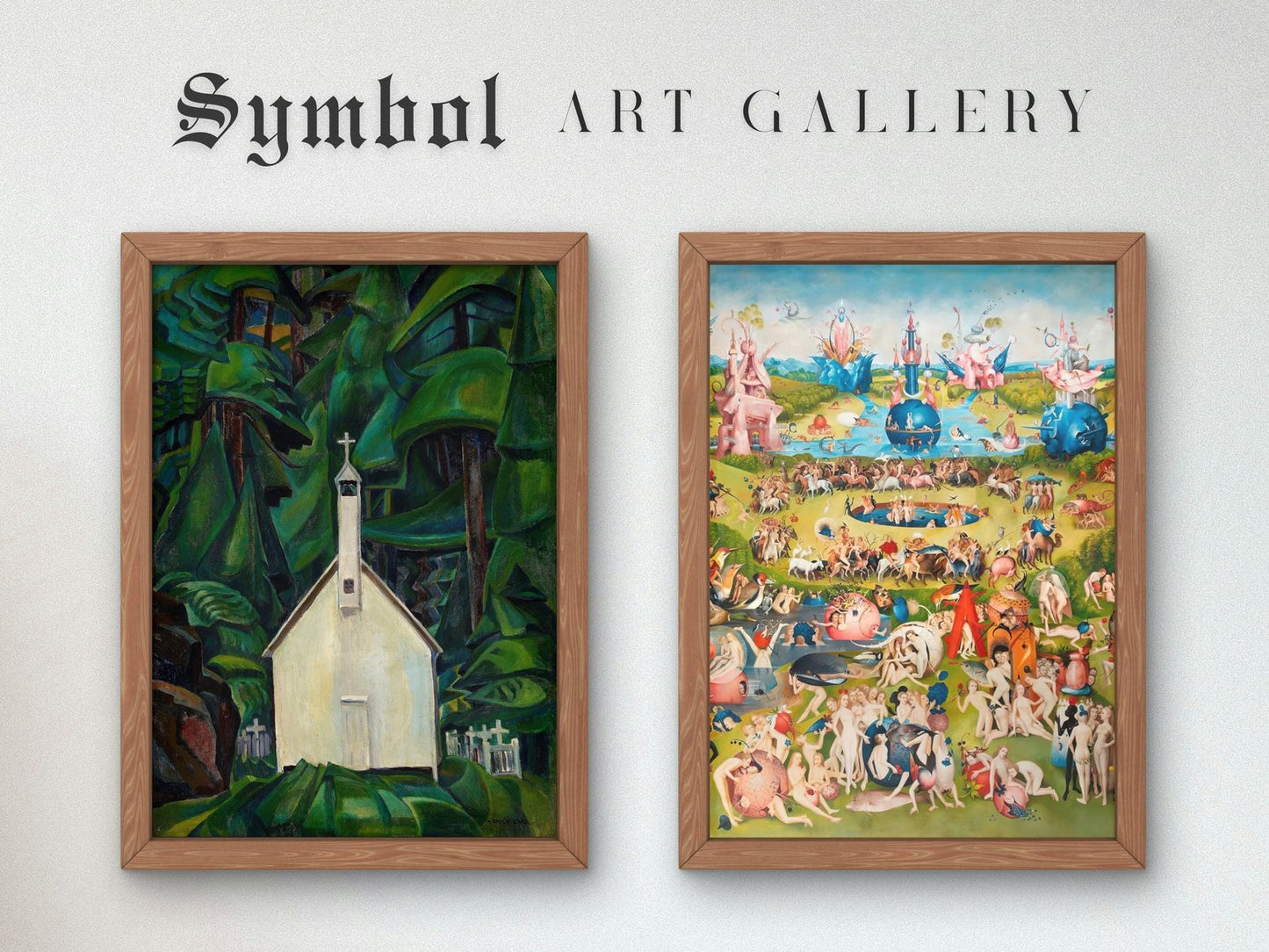 Indian Church by Emily Carr, 1929, Expressionism and Fauvism, fine art print