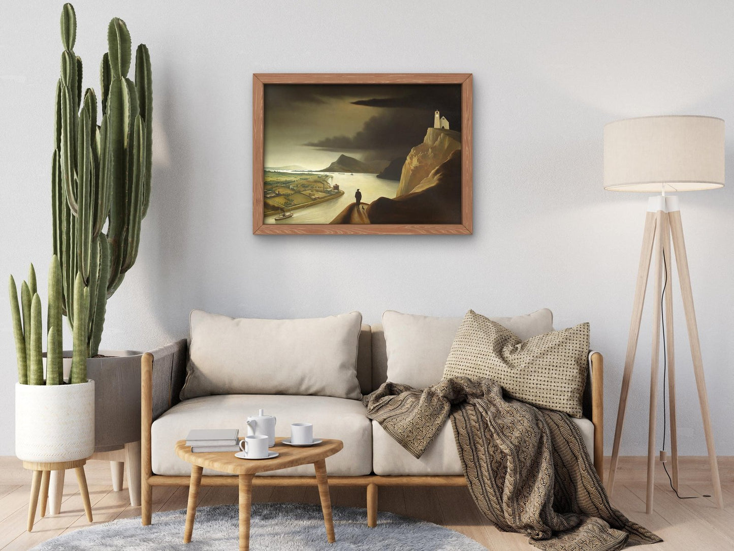 Industrial Landscape by Franz Sedlacek, 1934, Art Deco and American Modernism, fine art print