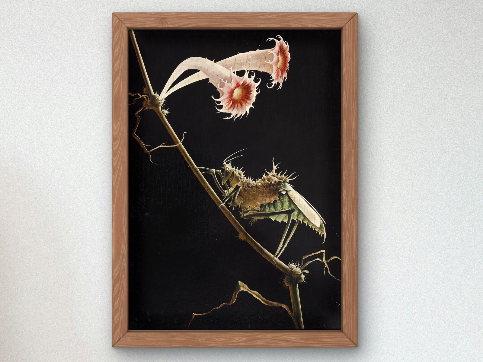 Insect with Flowers by Franz Sedlacek, 1935, Art Deco and American Modernism, fine art print