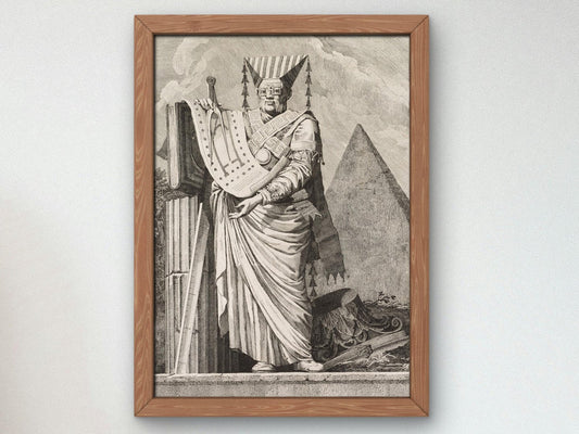 Inventor of Greek Figures Plate 10 by Benigno Bossi, 1771, Classic Drawings and Etchings, fine art print