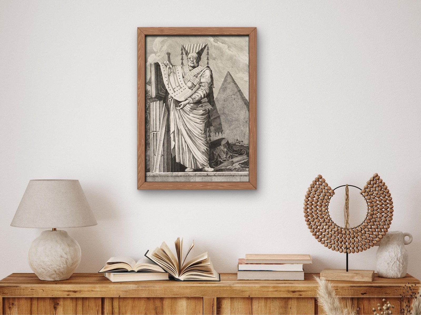 Inventor of Greek Figures Plate 10 by Benigno Bossi, 1771, Classic Drawings and Etchings, fine art print