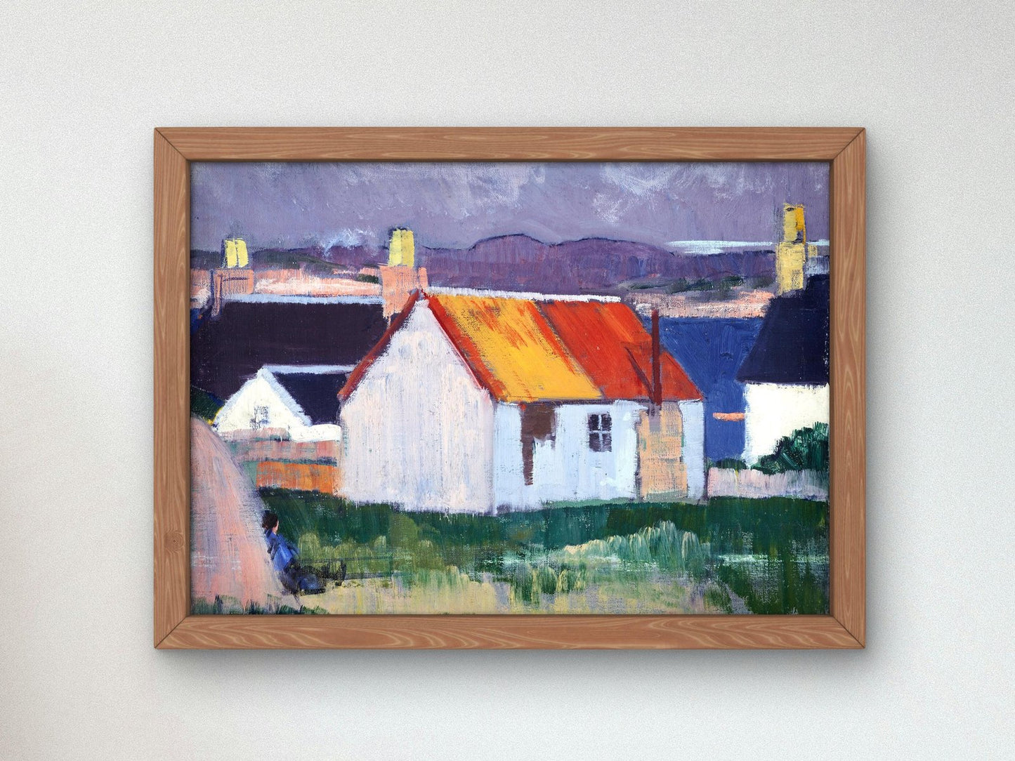 Iona Croft by Francis Cadell, 1925, Art Deco and American Modernism, fine art print