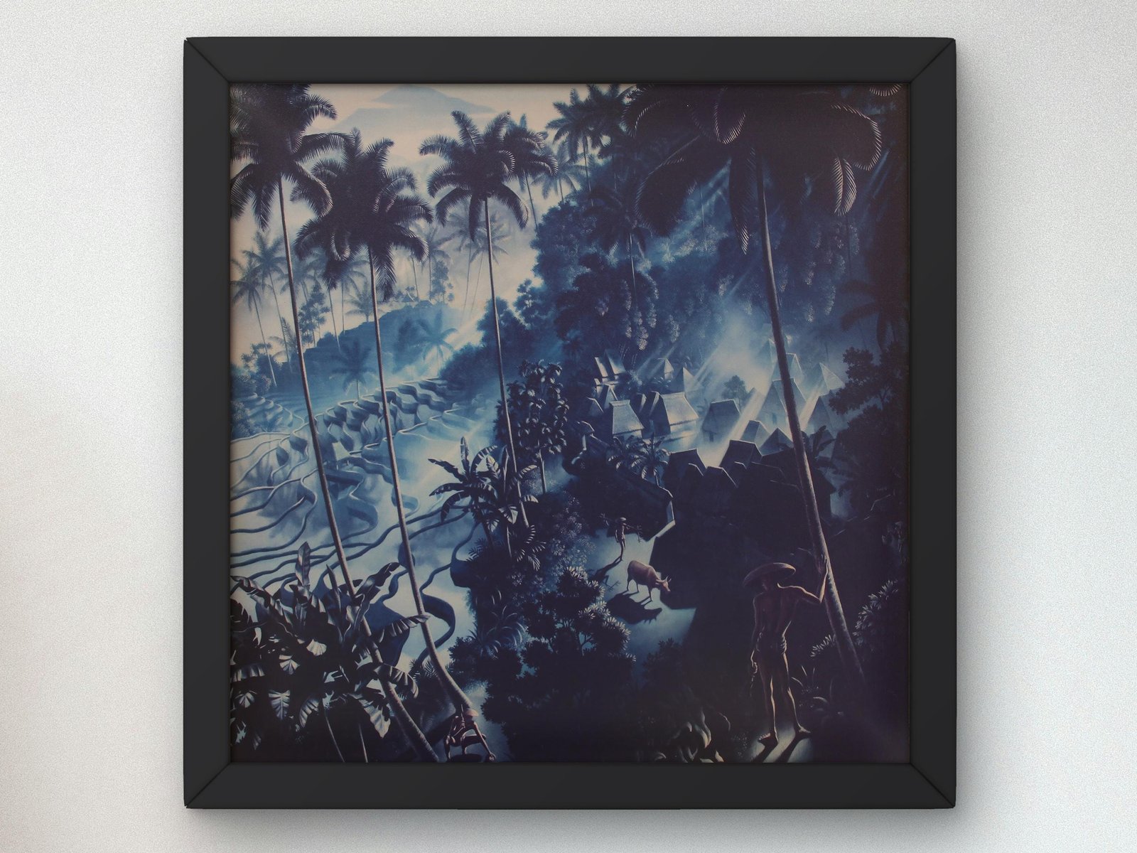 Iseh in Morning Light by Walter Spies, 1938, Orientalism and Exoticism, fine art print