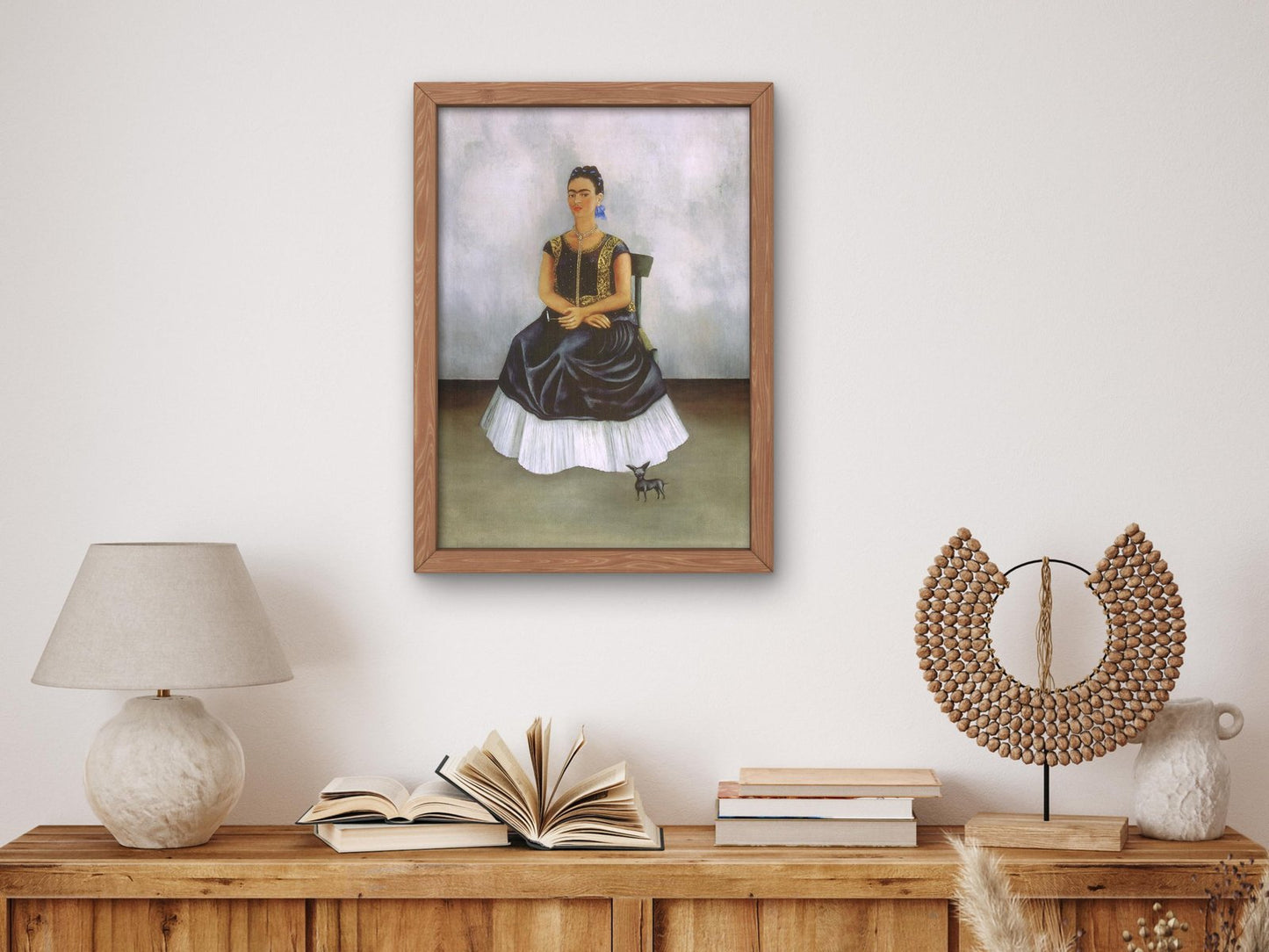 Itzcuintli Dog with Me by Frida Kahlo, 1938, Surrealism and Modern Art, fine art print