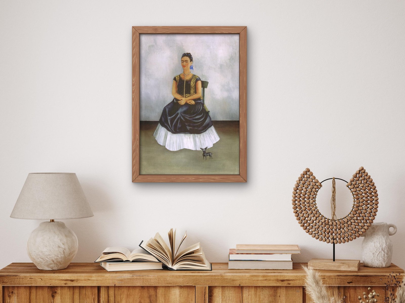Itzcuintli Dog with Me by Frida Kahlo, 1938, Surrealism and Modern Art, fine art print