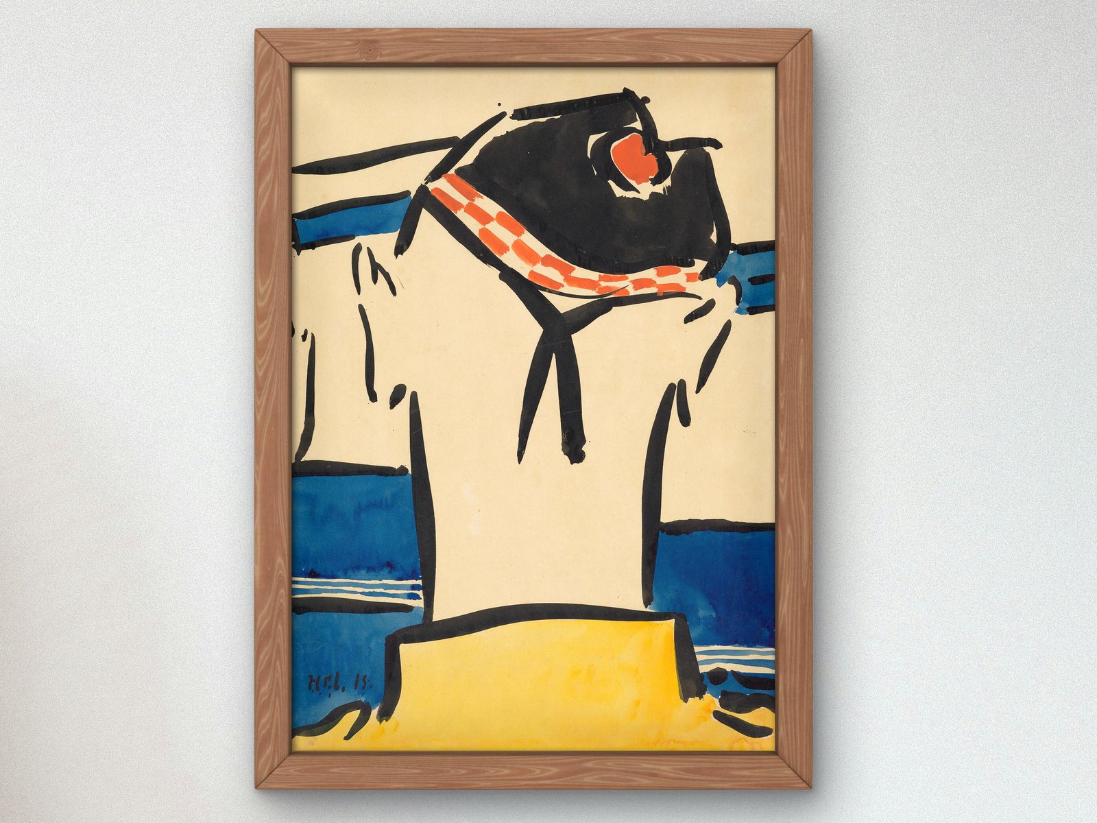 Jack and Tommy by Francis Cadell, 1915, Art Deco and American Modernism, fine art print