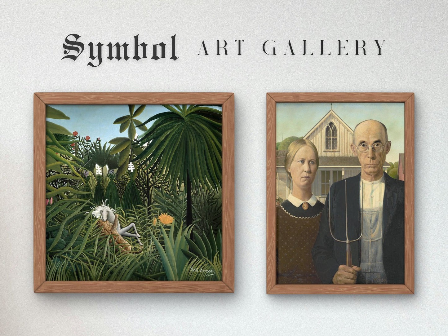 Jaguar Attacking a Horse by Henri Rousseau, 1910, Orientalism and Exoticism, fine art print