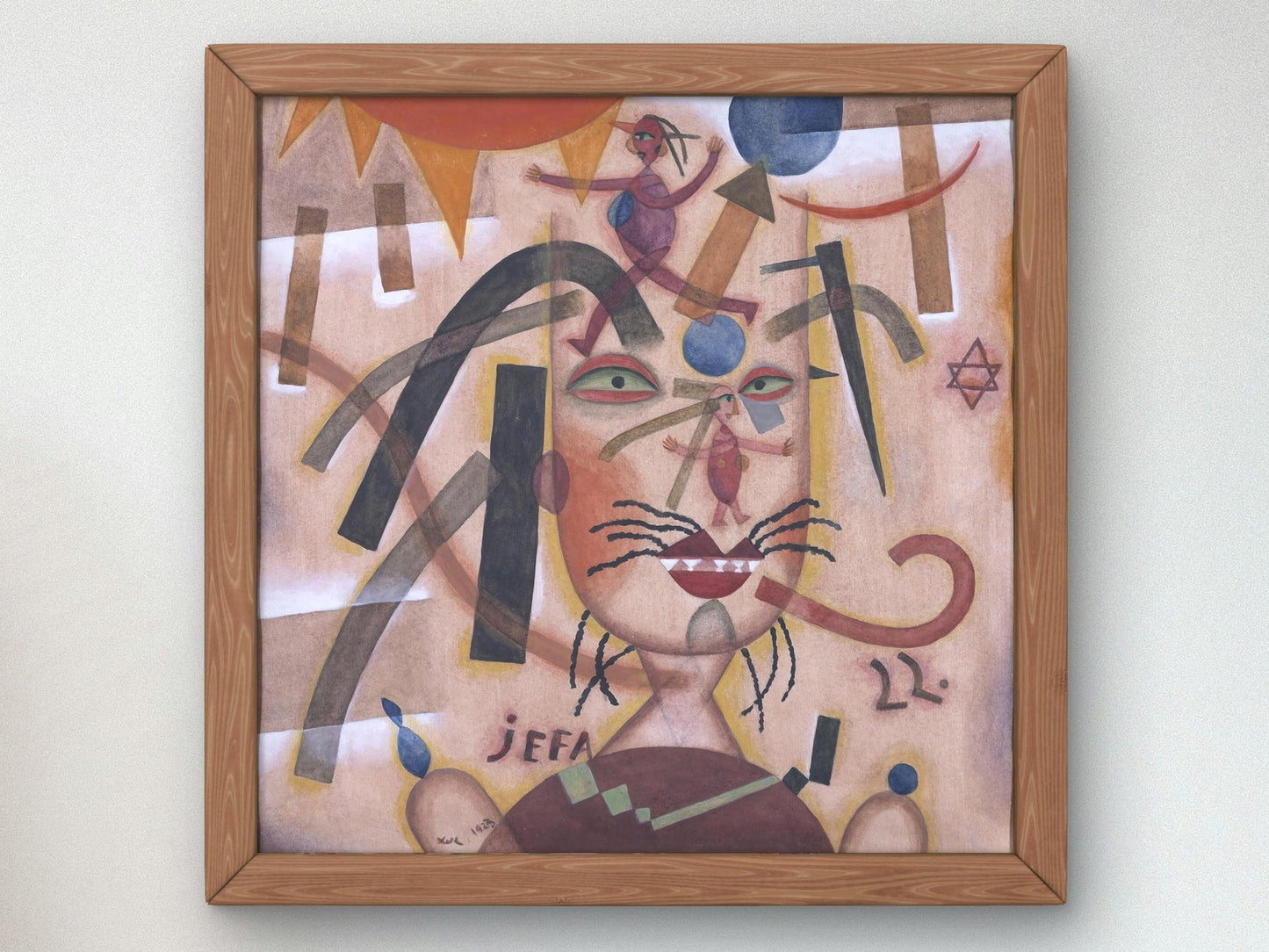 Jefa by Xul Solar, 1923, Surrealism and Modern Art, fine art print
