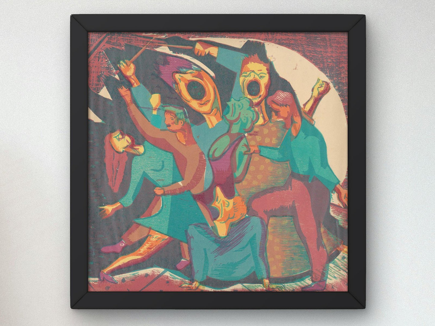Jitterbug Swing by David Burke, 1935, Art Deco and American Modernism, fine art print