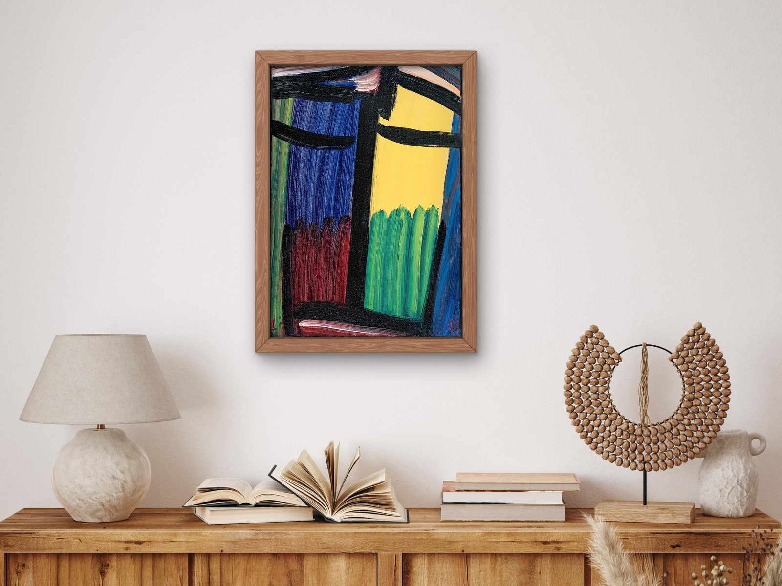 John the Baptist by Alexej von Jawlensky, 1936, Expressionism and Fauvism, fine art print