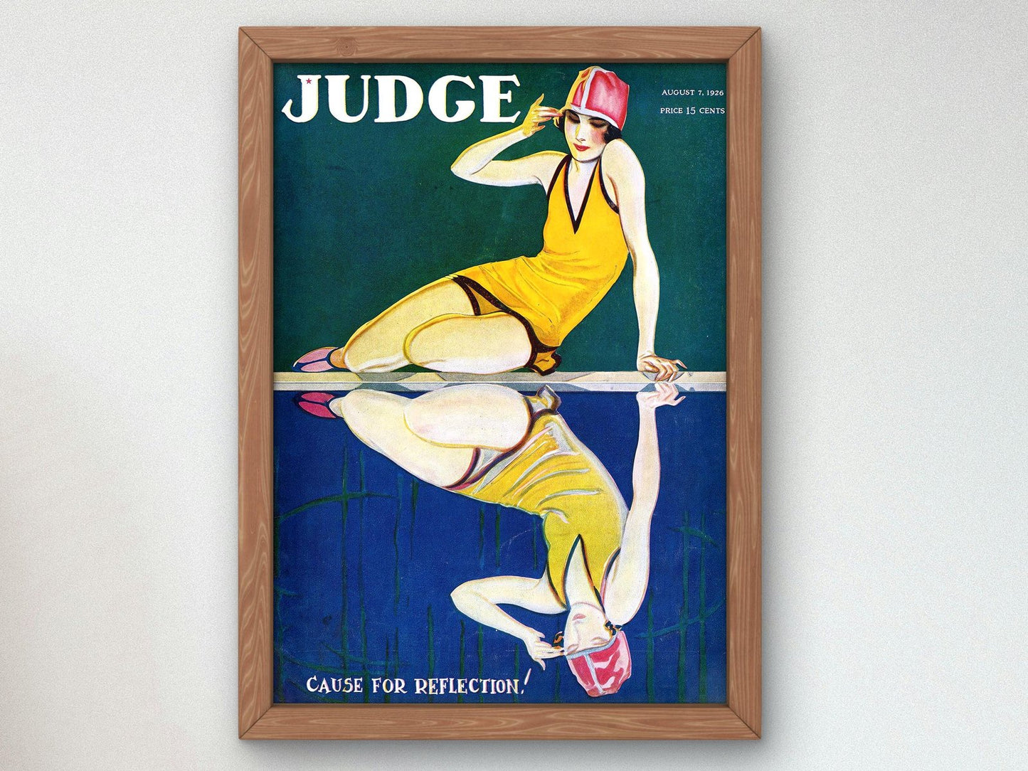 Judge Vintage Magazine Cover, Art Deco, American Modernism, fine art print