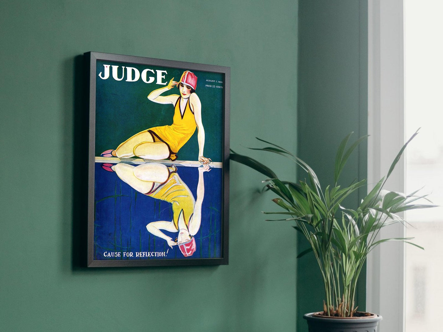 Judge Vintage Magazine Cover, Art Deco, American Modernism, fine art print
