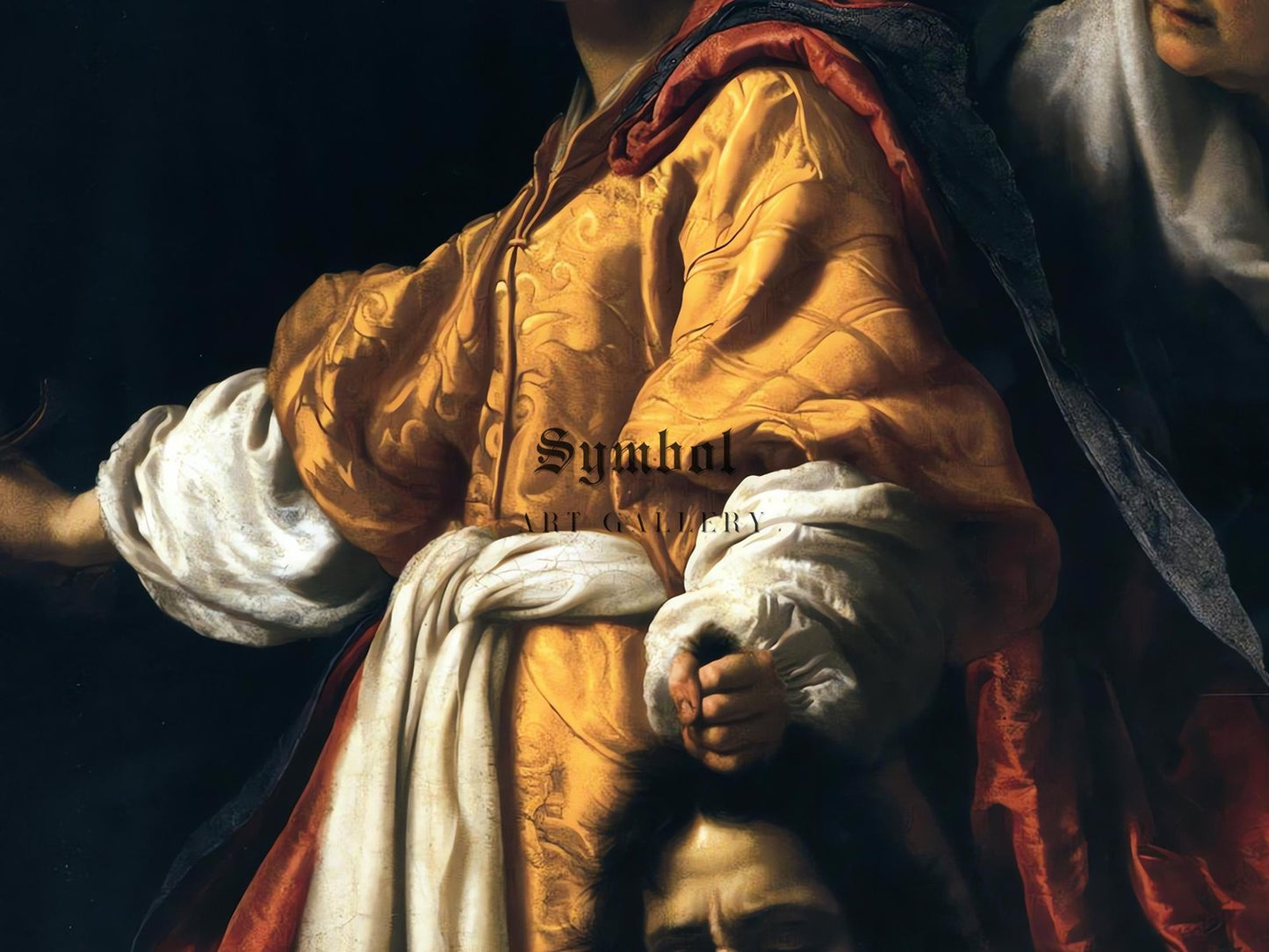Judith with Head of Holophernes by Cristofano Allori, 1613, Baroque and Chiaroscuro, fine art print