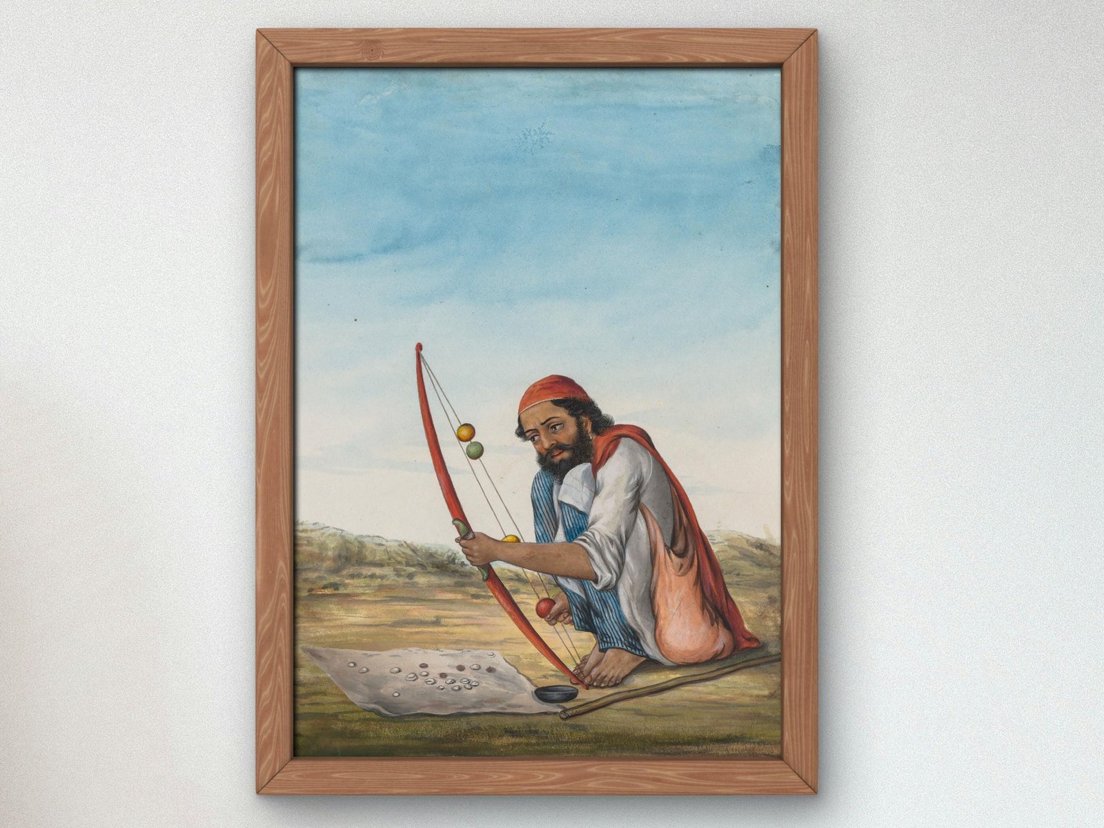Juggler, 1840, Realism and Naturalism, fine art print