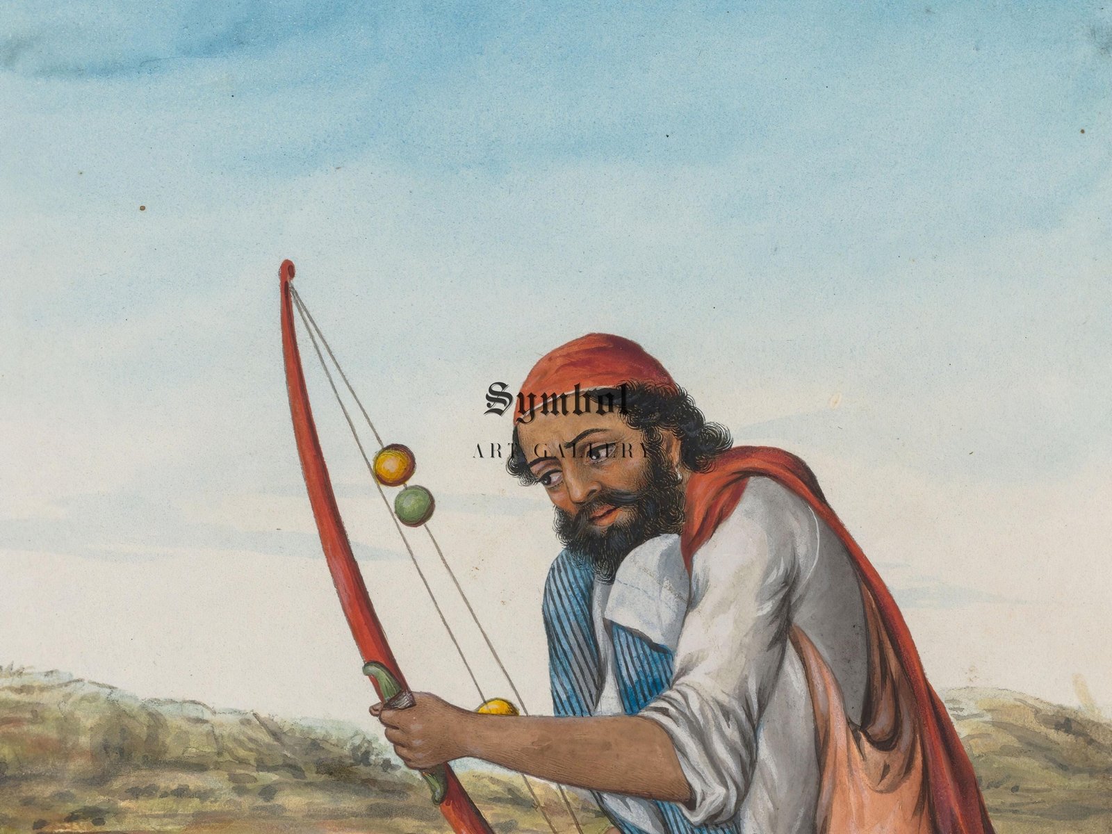 Juggler, 1840, Realism and Naturalism, fine art print