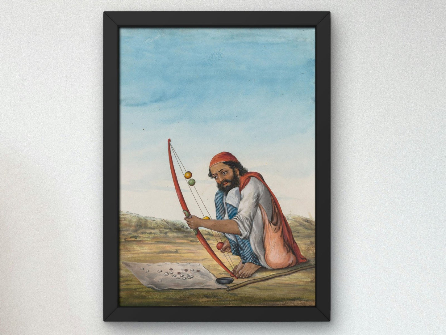 Juggler, 1840, Realism and Naturalism, fine art print