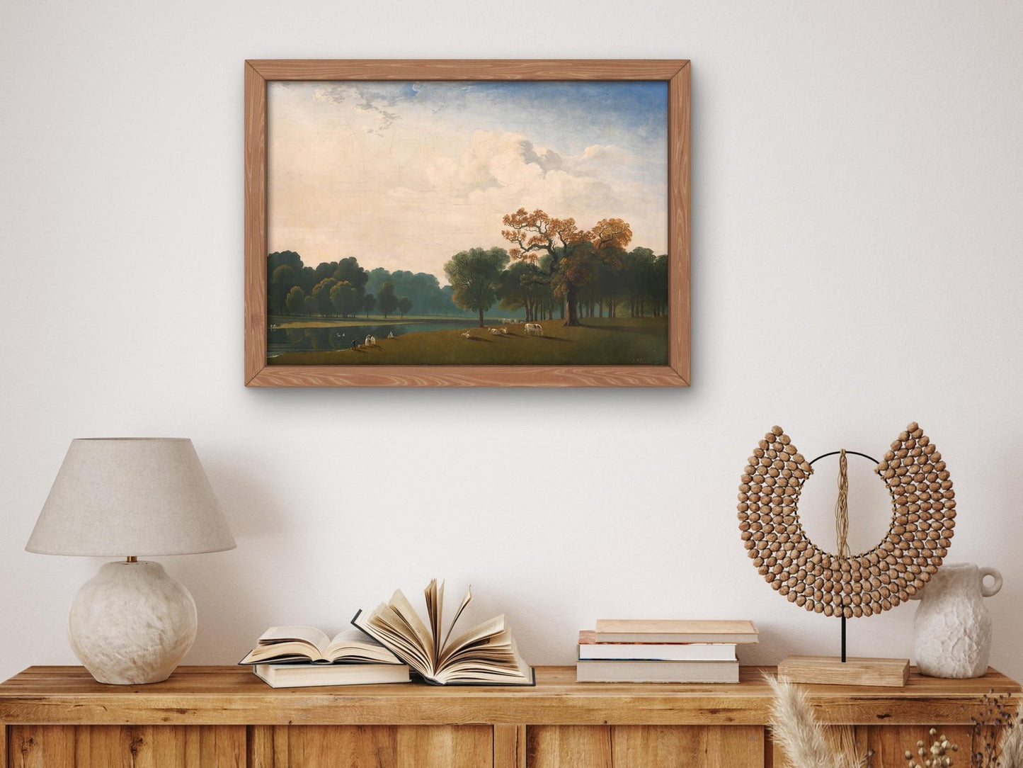 Kensington Gardens II by John Martin, 1815, Romanticism and Classical Landscapes, fine art print