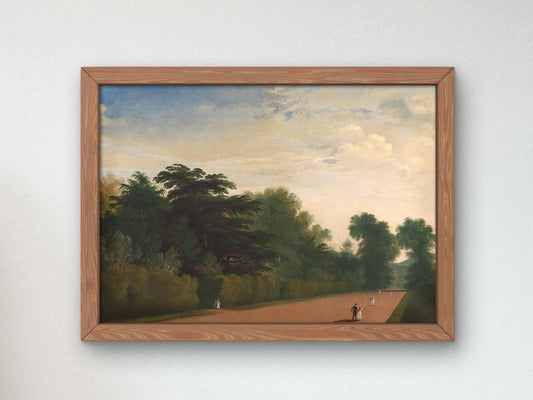 Kensington Gardens by John Martin, 1815, Romanticism and Classical Landscapes, fine art print