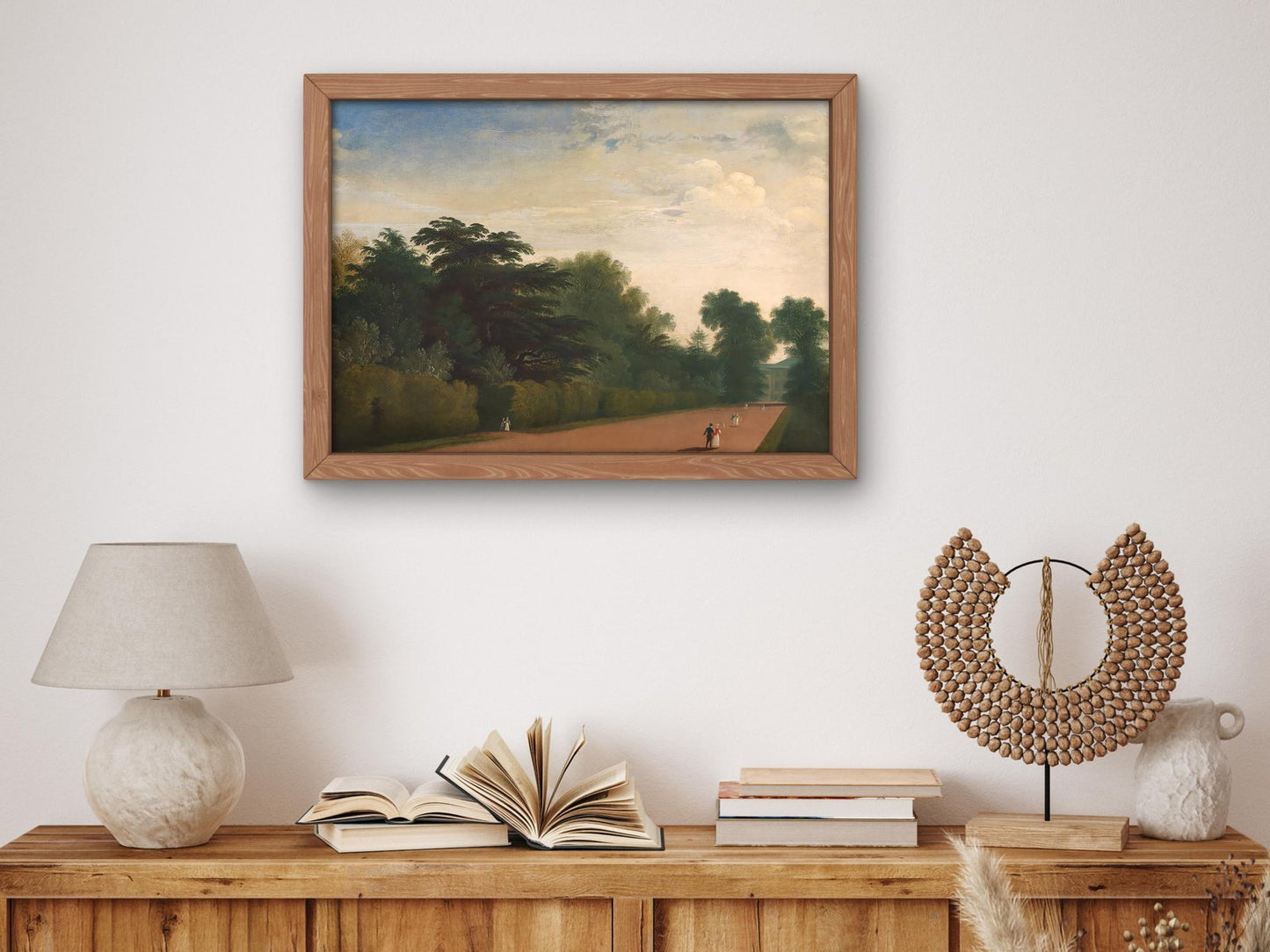 Kensington Gardens by John Martin, 1815, Romanticism and Classical Landscapes, fine art print