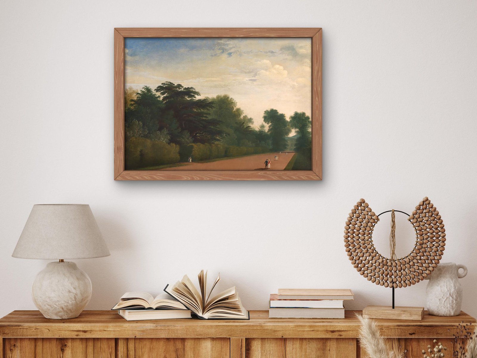 Kensington Gardens by John Martin, 1815, Romanticism and Classical Landscapes, fine art print