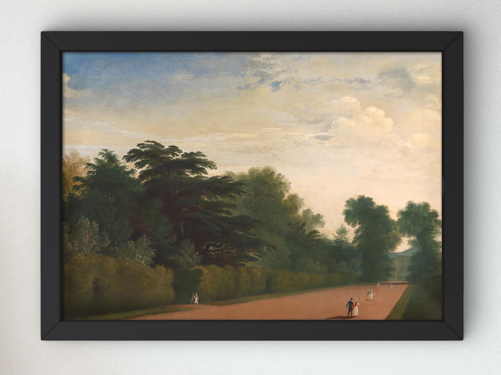 Kensington Gardens by John Martin, 1815, Romanticism and Classical Landscapes, fine art print