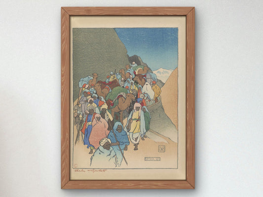 Khyber by Charles W. Bartlett, 1916, Orientalism and Exoticism, fine art print