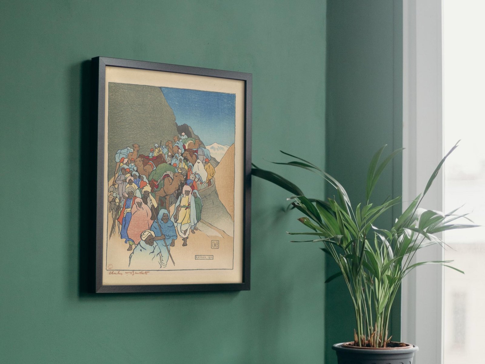 Khyber by Charles W. Bartlett, 1916, Orientalism and Exoticism, fine art print