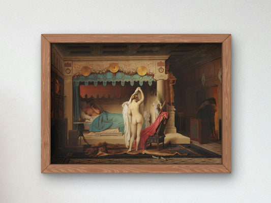 King Candaules by Jean-Léon Gérôme, 1859, Rococo and Neoclassicism, fine art print