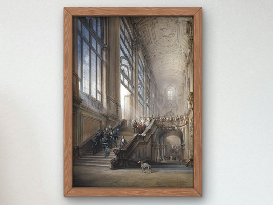 King Vittorio Emanuele II by Carlo Bossoli, 1853, Romanticism and Classical Landscapes, fine art print