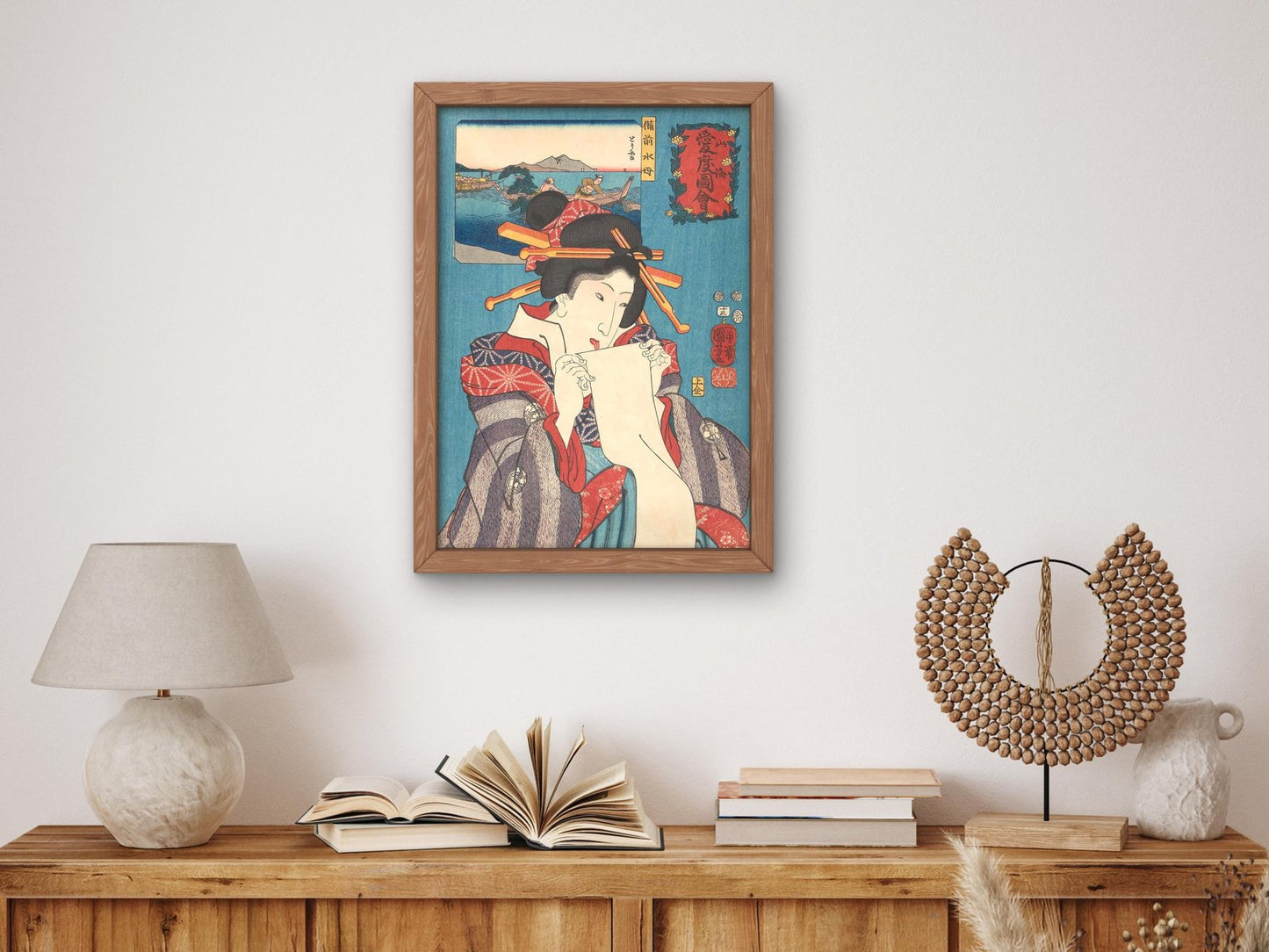 Kwallen uit de provincie Bizen by Utagawa Kuniyoshi, 1852, Japanese Woodblock Prints, fine art print