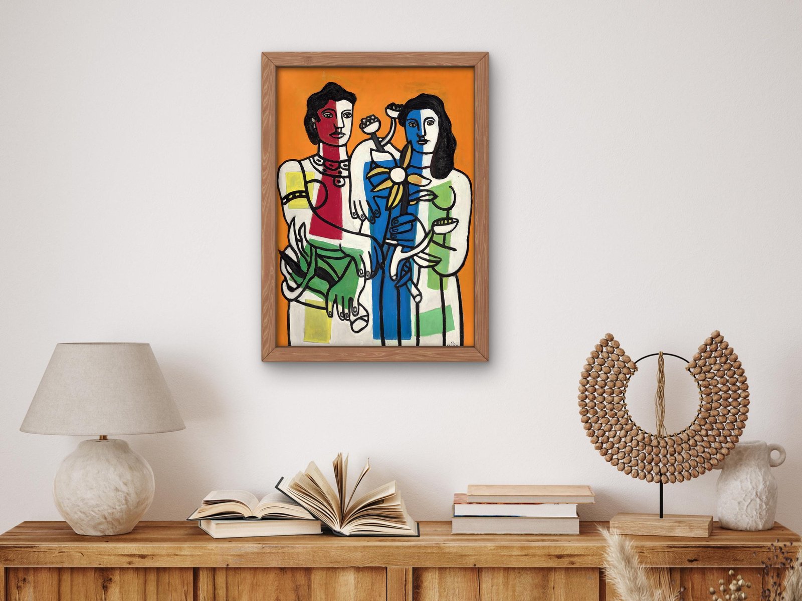 L'Anniversaire by Fernand Léger, 1923, Cubism and Abstract Art, fine art print