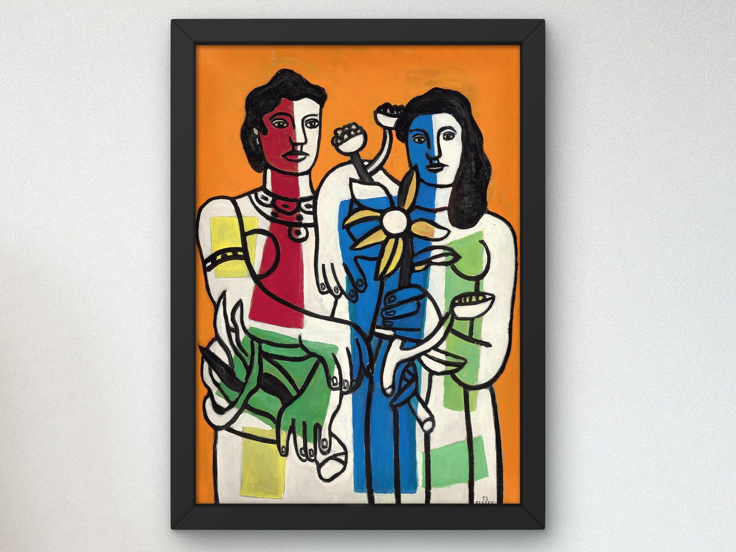 L'Anniversaire by Fernand Léger, 1923, Cubism and Abstract Art, fine art print